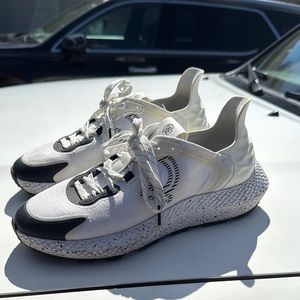 White and Black Men's Sneakers